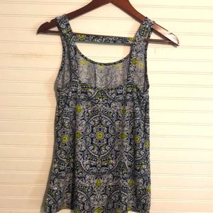 Patterned dress top